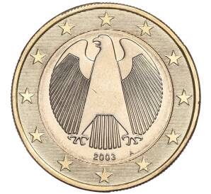 1 евро 2003 года A Германия