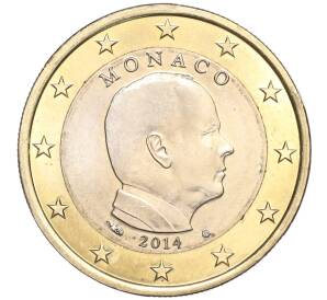 1 евро 2014 года Монако — Фото №1