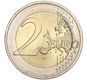 2 евро 2013 года J Германия «50 лет подписанию Елисейского договора» — Фото №2