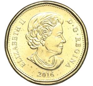 1 доллар 2016 года Канада