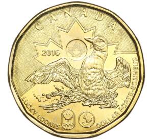 1 доллар 2016 года Канада «XXXI летние Олимпийские Игры в Рио-Де-Жанейро 2016»