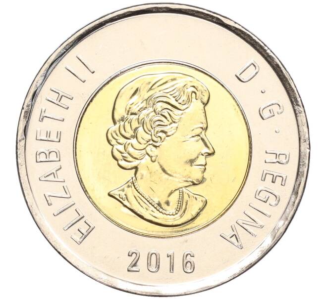 Монета 2 доллара 2016 года Канада (Артикул M2-60579)