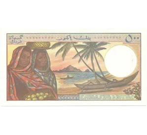 500 франков 1994 года Коморские острова