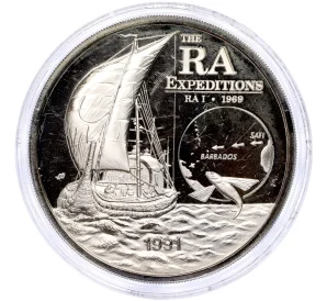 10 тала 1991 года Западное Самоа «Экспедиция на лодке Ра»