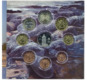 Годовой набор монет евро 2010 года Финляндия