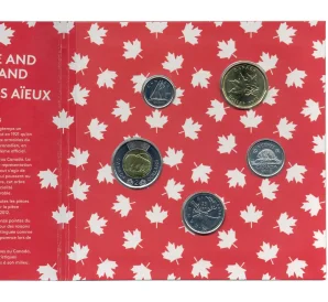 Подарочный годовой набор монет 2018 года Канада «О Канада»