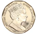 Монета 1 доллар 2019 года Британские Виргинские острова «Фламинго Джемса» (Артикул M2-60686)
