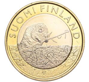 5 евро 2015 года Финляндия «Исторические регионы Финляндии (Животные) — Сатакунта» — Фото №1