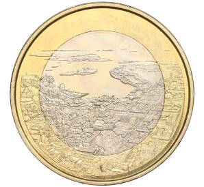 5 евро 2018 года Финляндия «Финский пейзаж — Морские виды Хельсинки» — Фото №1