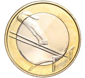 5 евро 2016 года Финляндия «Спорт — Прыжки на лыжах с трамплина» — Фото №1