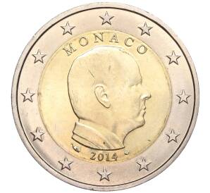 2 евро 2014 года Монако