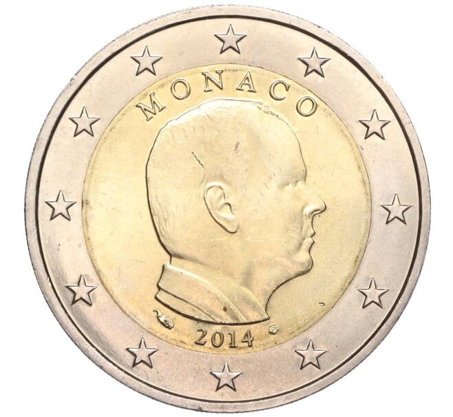 Монета 2 евро 2014 года Монако (Артикул M2-60791)