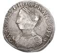 Монета Тестон 1563 года Франция (Наварра) — Карл IX (Артикул: M2-60823) — Фото №1