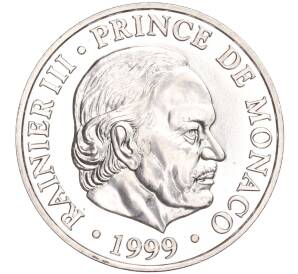 100 франков 1999 года Монако «50 лет правлению Ренье III»