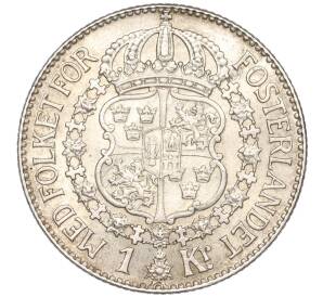 1 крона 1936 года Швеция — Фото №2