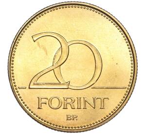 20 форинтов 2003 года Венгрия «200 лет со дня рождения Ференца Деака» — Фото №2