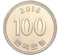 Монета 100 вон 2016 года Южная Корея (Артикул: M2-60910) — Фото №1