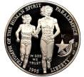 Монета 1 доллар 1995 года P США «X летние Паралимпийские Игры в Атланте 1996 — Бег» (Артикул M2-60948)