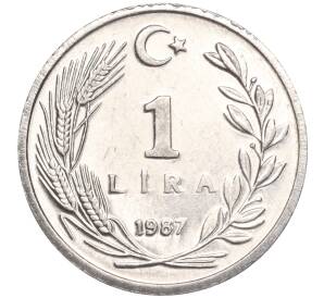 1 лира 1987 года Турция — Фото №1