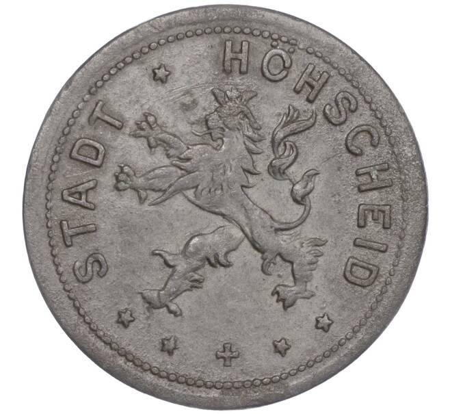 Монета 50 пфеннигов 1917 года Германия — город Хехшайд (Нотгельд) (Артикул K11-87818)