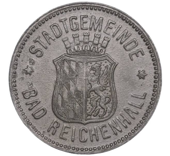 Монета 10 пфеннигов 1918 года Германия — город Райхенхалль (Нотгельд) (Артикул K11-87819)