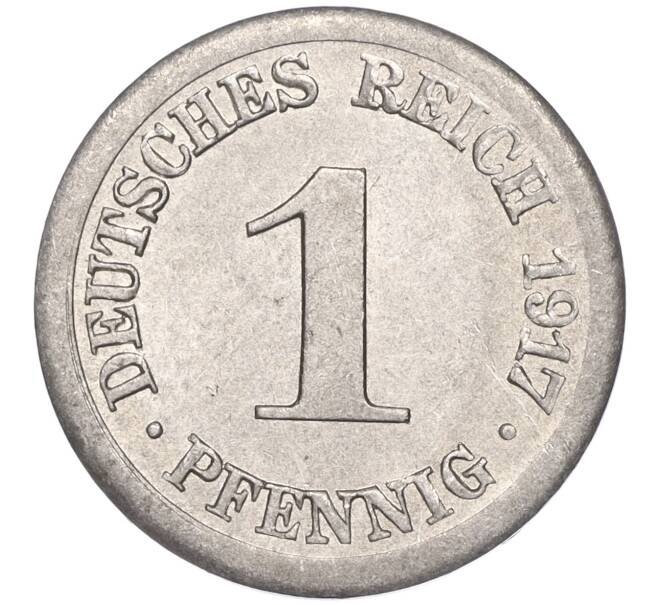 Монета 1 пфенниг 1917 года E Германия (Артикул K27-82733)