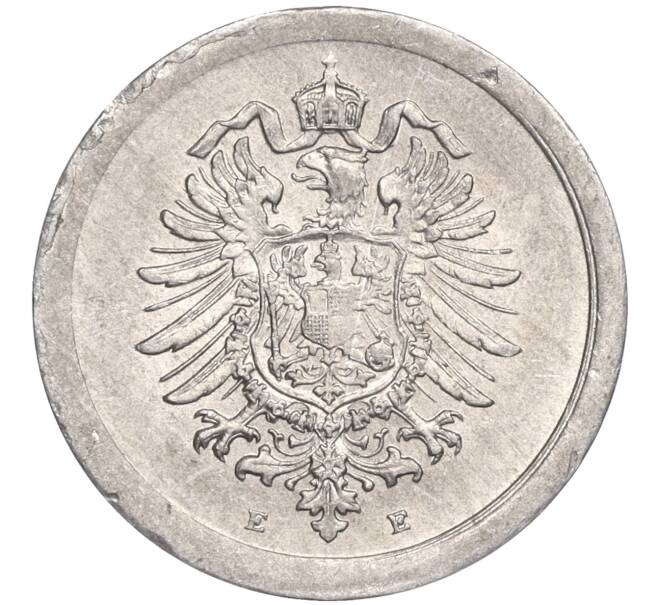 Монета 1 пфенниг 1917 года E Германия (Артикул K27-82733)