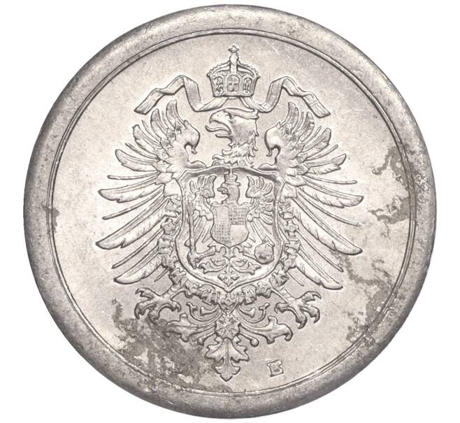 Монета 1 пфенниг 1917 года E Германия (Артикул K27-82751)