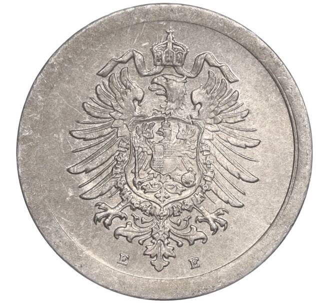 Монета 1 пфенниг 1917 года E Германия (Артикул: K27-82759) — Фото №2