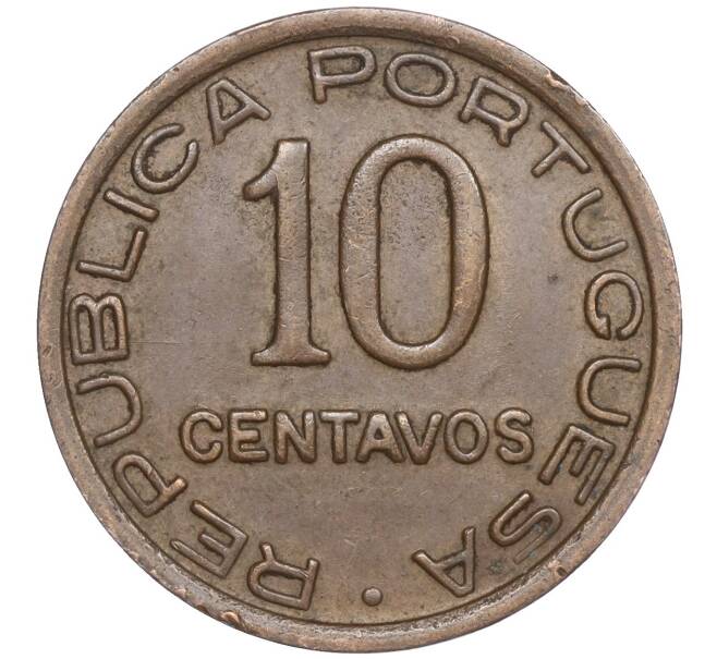 Монета 10 сентаво 1936 года Португальский Мозамбик (Артикул K27-82916)