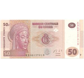 50 франков 2013 года Конго (ДРК)