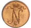 Монета 1 пенни 1916 года Русская Финляндия (Артикул M1-50576)