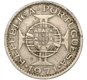 10 эскудо 1971 года Португальское Сан-Томе и Принсипи