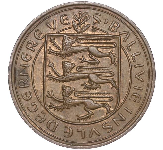 Монета 8 дублей 1956 года Гернси (Артикул K27-82975)