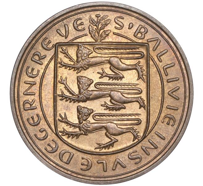 Монета 8 дублей 1956 года Гернси (Артикул K27-82979)
