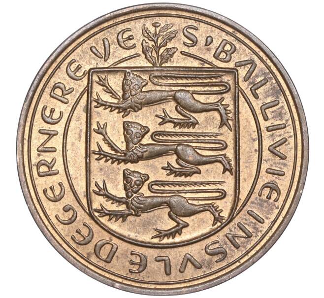 Монета 8 дублей 1956 года Гернси (Артикул K27-82984)