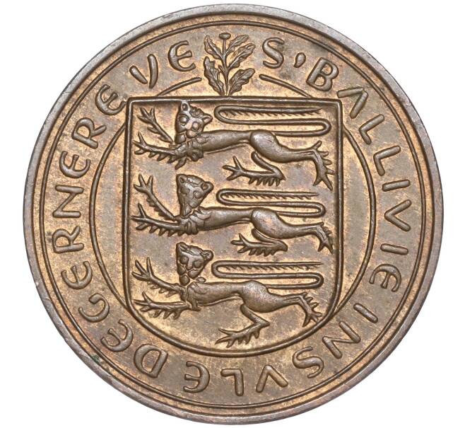 Монета 8 дублей 1959 года Гернси (Артикул K27-82991)