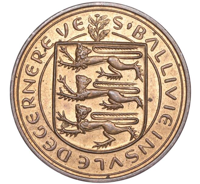 Монета 8 дублей 1959 года Гернси (Артикул K27-82994)