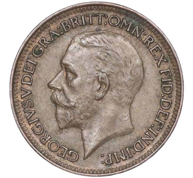 Монета 1 фартинг 1932 года Великобритания (Артикул K27-83128)