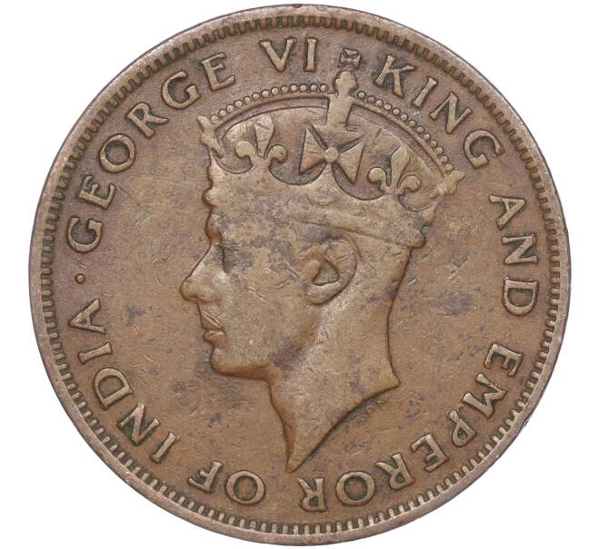 Монета 1 цент 1945 года Британский Гондурас (Артикул K27-83149)