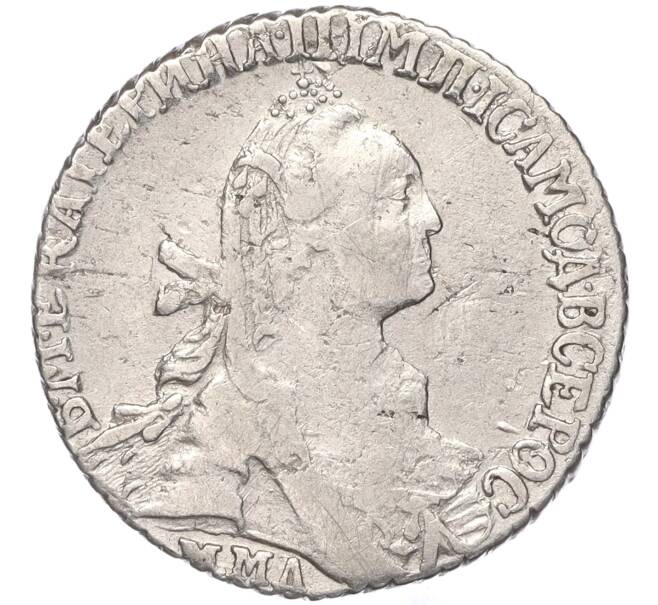 Монета Гривенник 1774 года ММД (Артикул: M1-50757) — Фото №2