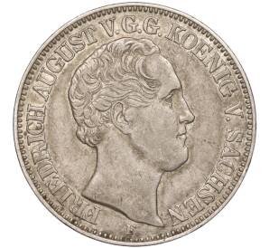 1 талер 1852 года Саксония — Фото №1