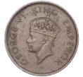 Монета 1/4 анны 1940 года Британская Индия (Артикул K27-83231)