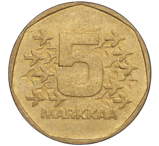 Монета 5 марок 1976 года Финляндия (Артикул K27-83316)