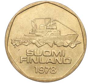 5 марок 1978 года Финляндия