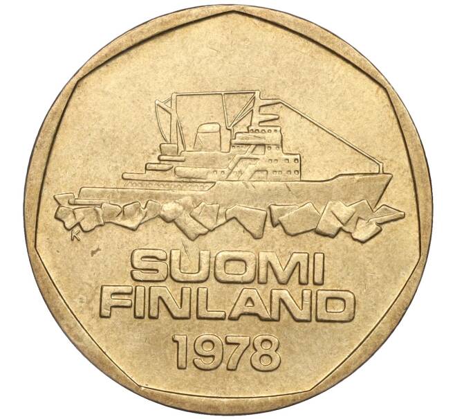 Монета 5 марок 1978 года Финляндия (Артикул K27-83323)