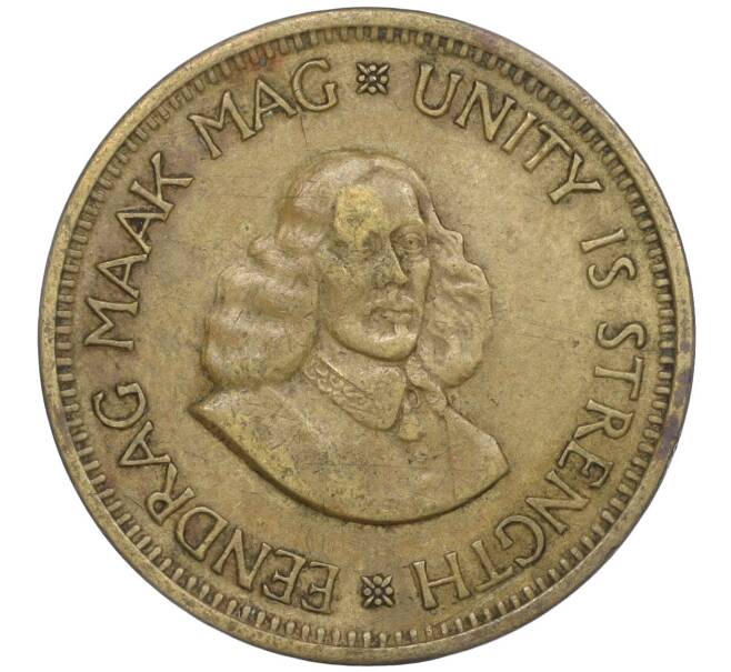 Монета 1/2 цента 1962 года ЮАР (Артикул K27-83342)