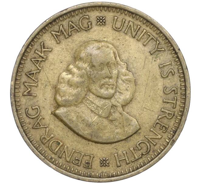 Монета 1/2 цента 1962 года ЮАР (Артикул K27-83345)