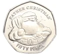 Монета 50 пенсов 2018 года Гибралтар «Рождество» (Артикул M2-61309)
