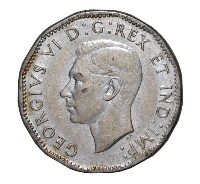 Монета 5 центов 1945 года (Артикул: M2-3239) — Фото №2